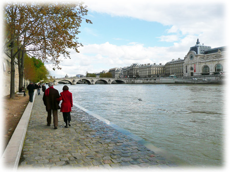 パリ写真　セーヌ河