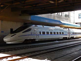 中国の列車の写真
