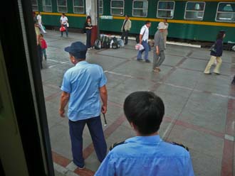 中国列車の旅写真
